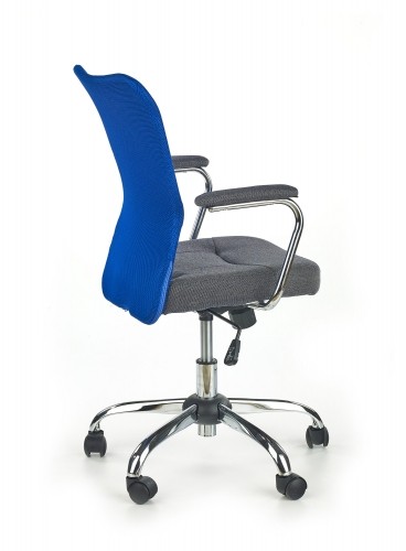 Halmar ANDY chair color: grey/blue image 2