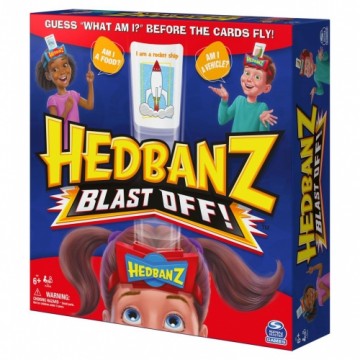 SPINMASTER GAMES game Hedbanz Blast Off, 6062194