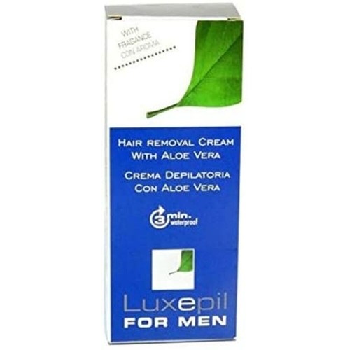 Krēms Ķermeņa Liekā Apmatojuma Depilācijai Luxepil For Men Alveju (150 ml) image 1