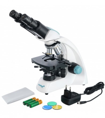 Mikroskops Levenhuk 400B binoklis image 2