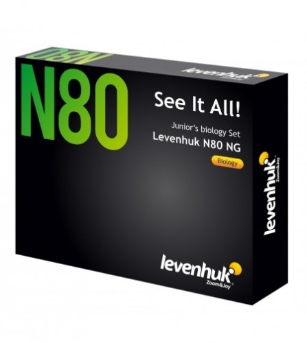 Набор микропрепаратов Levenhuk N80 NG «Увидеть все!» image 1