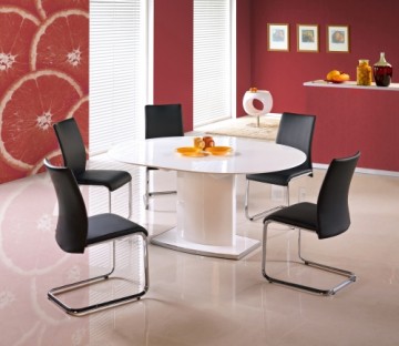 Halmar FEDERICO extension table color: white