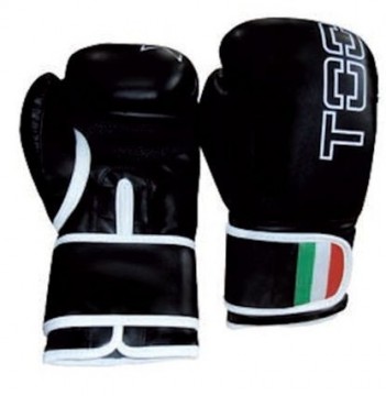 Boxing gloves TOORX LEOPARD BOT-003 12oz black eco leather