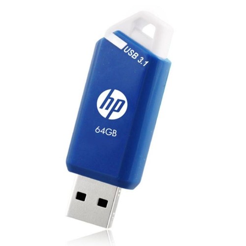 USB Zibatmiņa HP HPFD755W-64 64 GB Zils image 3