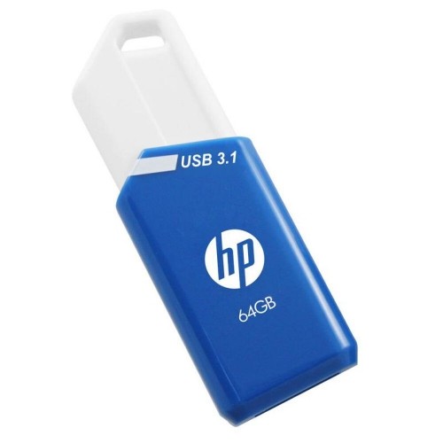 USB Zibatmiņa HP HPFD755W-64 64 GB Zils image 4