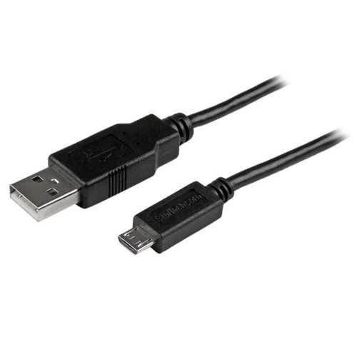 Kabelis Micro USB Startech USBAUB3MBK           3 m Melns image 1