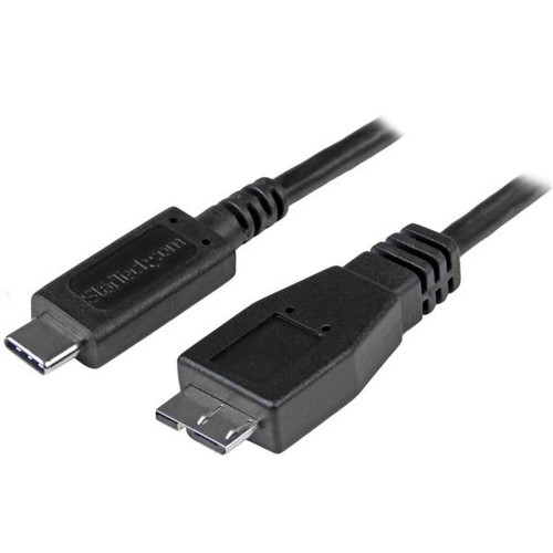 Кабель Micro USB 3.0 B — USB C Startech USB31CUB50CM         50 cm Чёрный image 1