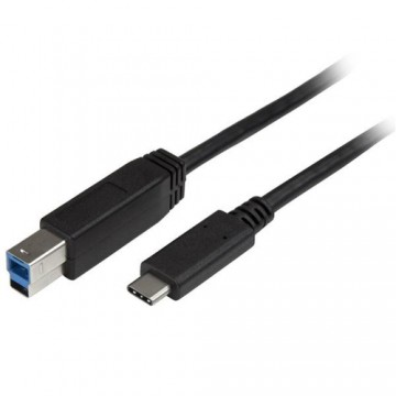 USB C uz USB B Kabelis Startech USB315CB2M           (2 m) Melns