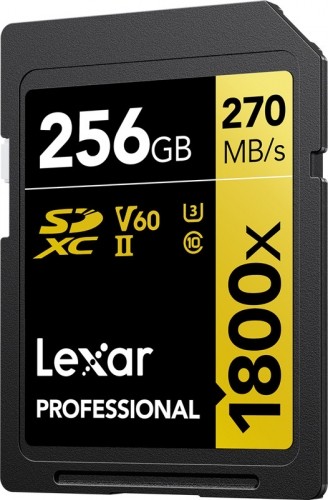 Lexar memory card SDXC 256GB Professional 1800x UHS-II U3 V60 image 2