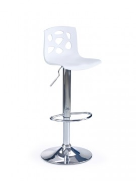 Halmar H48 bar stool color: white