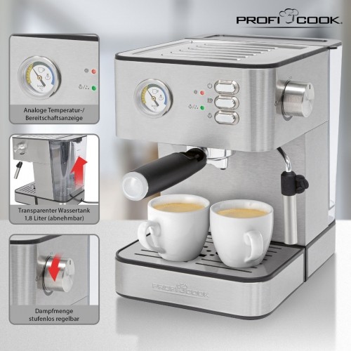 Espresso machine ProfiCook PCES1209 image 3