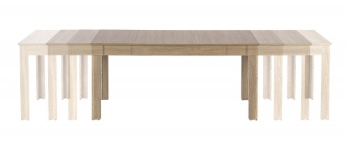 Halmar SEWERYN 160/300 cm extension table color: sonoma oak image 3