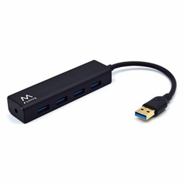 USB-разветвитель Ewent EW1136 4 x USB 3.0 Чёрный