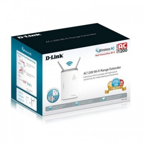 Wi-Fi atkārtotājs D-Link DAP-1620 AC1200 10 / 100 / 1000 Mbps image 1