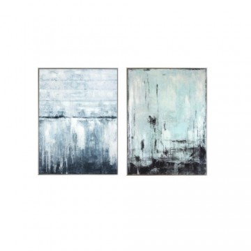Glezna DKD Home Decor Abstrakts (2 pcs) (60 x 3 x 80 cm)