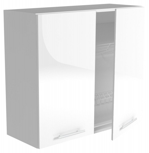 Halmar VENTO GC-80/72 top cabinet with drainer, color: white image 1