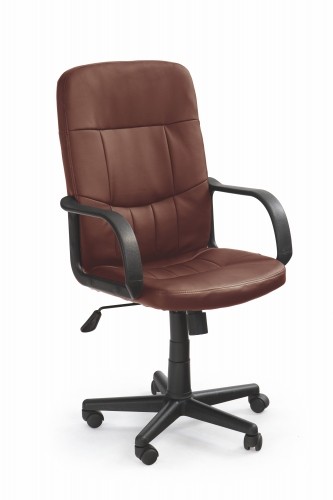 Halmar DENZEL chair color: dakr brown image 1