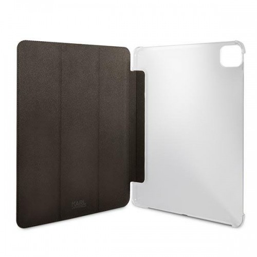 Karl Lagerfeld Saffiano KLFC11OKCK Grāmatveida Maks Planšetdatoram Apple iPad 11" Pro 2021 Melns image 4