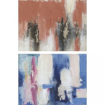 Glezna DKD Home Decor Abstrakts (120 x 2.4 x 90 cm) (2 pcs)