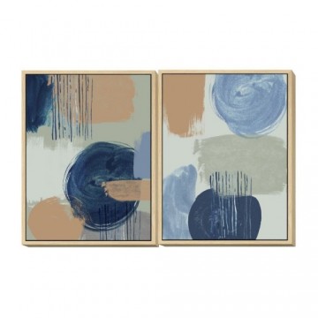 Glezna DKD Home Decor Abstrakts (60 x 4 x 80 cm) (2 pcs)