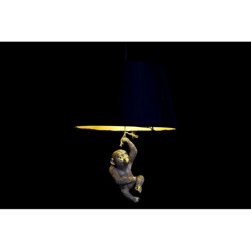 Потолочный светильник DKD Home Decor Позолоченный Смола 220 V 50 W Обезьяна (35.5 x 35.5 x 51 cm) (2 pcs) image 2
