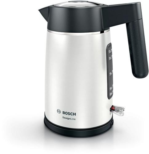 Bosch DesignLine electric kettle 1.7 L 2400 W Black, Silver image 1