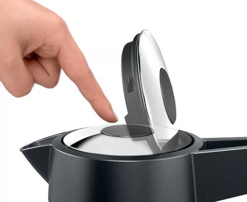 Bosch DesignLine electric kettle 1.7 L 2400 W Black, Silver image 3