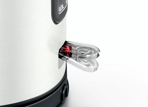 Bosch DesignLine electric kettle 1.7 L 2400 W Black, Silver image 4