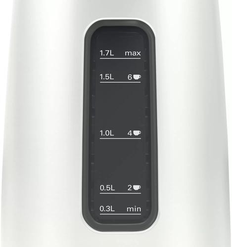 Bosch DesignLine electric kettle 1.7 L 2400 W Black, Silver image 5