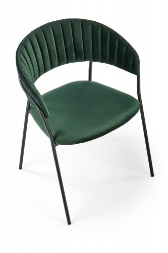 Halmar K426 chair color: dark green image 4