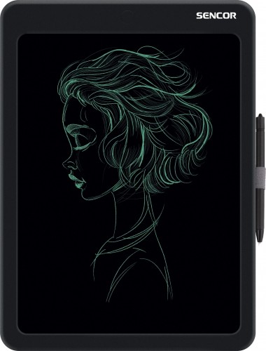 Digital LCD writing and drawing tablet 14" Sencor SXP040BK image 3