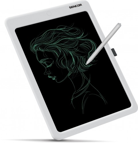 Digital LCD writing and drawing tablet 10" Sencor SXP030WH image 2
