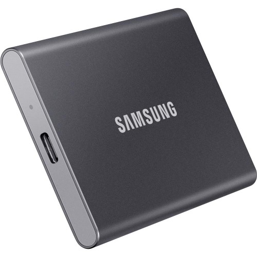 External SSD|SAMSUNG|T7|1TB|USB 3.2|Write speed 1000 MBytes/sec|Read speed 1050 MBytes/sec|MU-PC1T0T/WW image 1