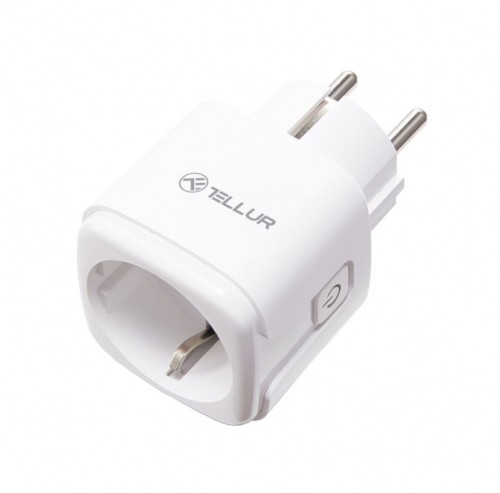 Tellur Smart WiFi AC Plug, energy reading, 3680W, 16A, white image 2