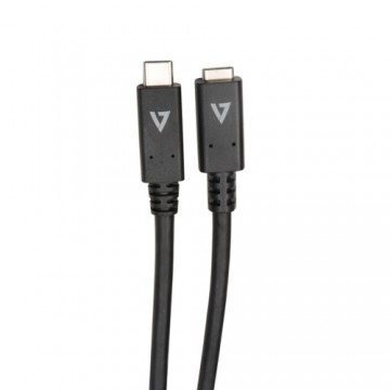 Кабель USB C V7 V7UC3EXT-2M          Чёрный