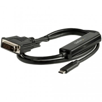 USB C uz DVI-D Kabelis Startech CDP2DVIMM1MB         Melns 1 m