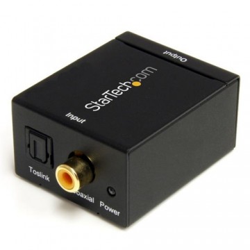 Konvertētājs/Adapteris Startech SPDIF2AA             Audio Melns