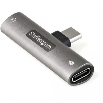 USB C uz Jack 3.5 mm Adapteris Startech CDP235APDM           Sudrabs