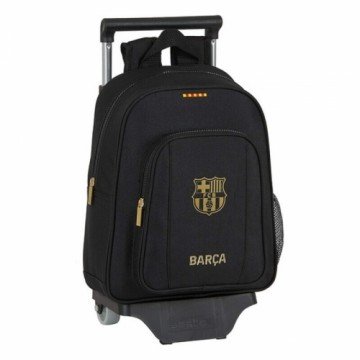 Школьный рюкзак с колесиками 705 F.C. Barcelona 20/21 Чёрный