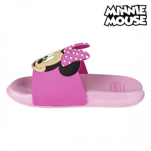 Pludmales sandales za djecu Minnie Mouse Melns image 4