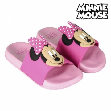 Pludmales sandales za djecu Minnie Mouse Melns
