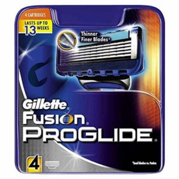 Сменные лезвия для бритья Fusion Proglide Gillette (4 uds)
