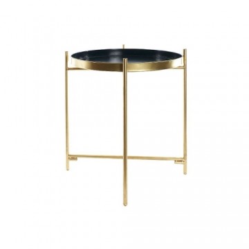 Mazs galdiņš DKD Home Decor Bronza Metāls Tumši Zils (40 x 40 x 50 cm)