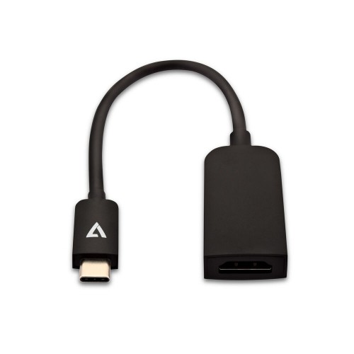 USB C uz HDMI Adapteris V7 V7UCHDMISL-1E        Melns image 1
