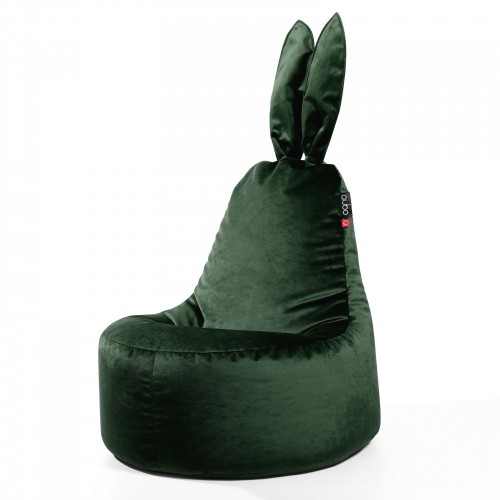 Qubo™ Daddy Rabbit Emerald FRESH FIT пуф (кресло-мешок) image 1