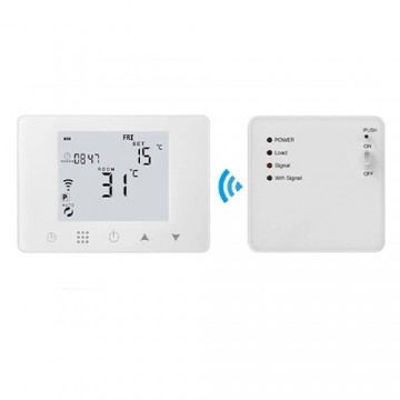 Hismart TUYA Programmable Heating Thermostat for Boiler Control, Wifi