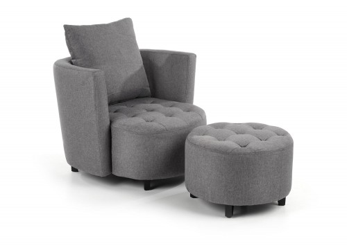 Halmar HAMPTON chair color: grey image 5