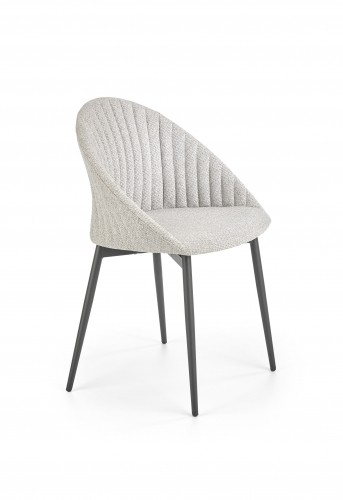 Halmar K357 chair, color: light grey image 1