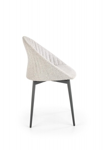Halmar K357 chair, color: light grey image 5