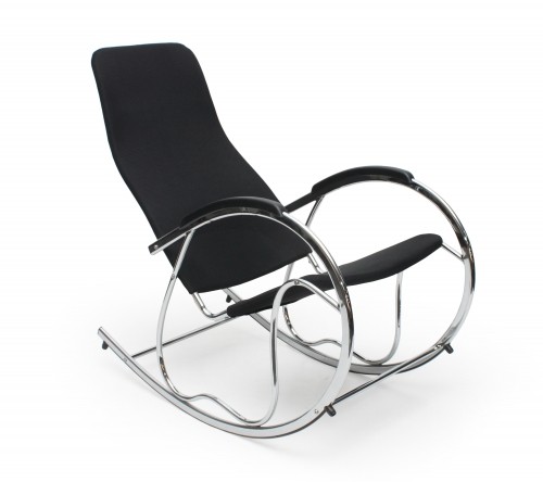 Halmar BEN 2 rocking chair color: black image 1